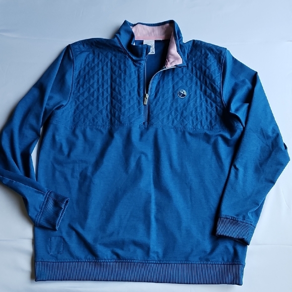 Arnold Palmer Puma 1/4 Zip Apparel Golf L - Picture 2 of 10